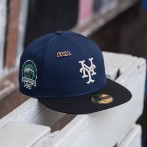 Grab It Fast New Era 59Fifty Mlb New York Mets Shea Stadium Two Tone / Kelly Green Uv Fitted Cap