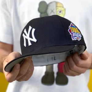Steal the Deal Now Today Only Steal New Era 59Fifty Mlb New York Yankees Navy/Grey Uv Fitted Cap