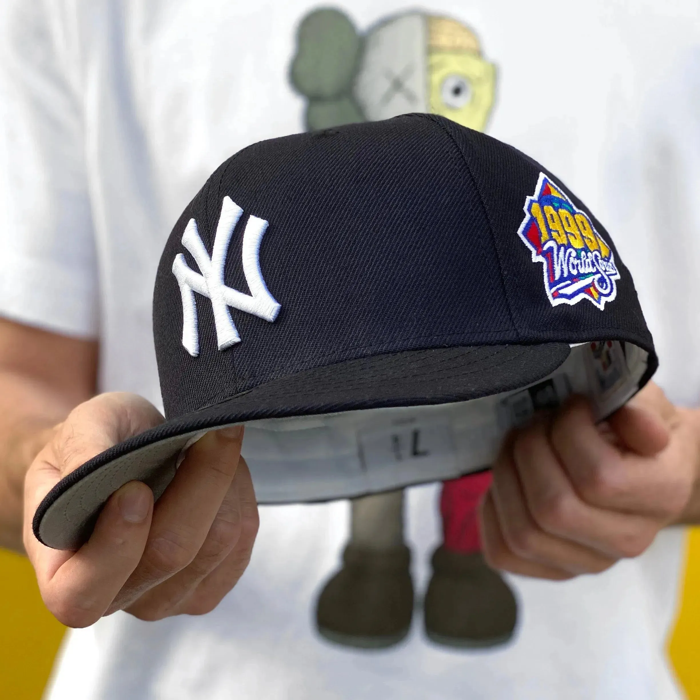 Steal the Deal Now Today Only Steal New Era 59Fifty Mlb New York Yankees Navy/Grey Uv Fitted Cap