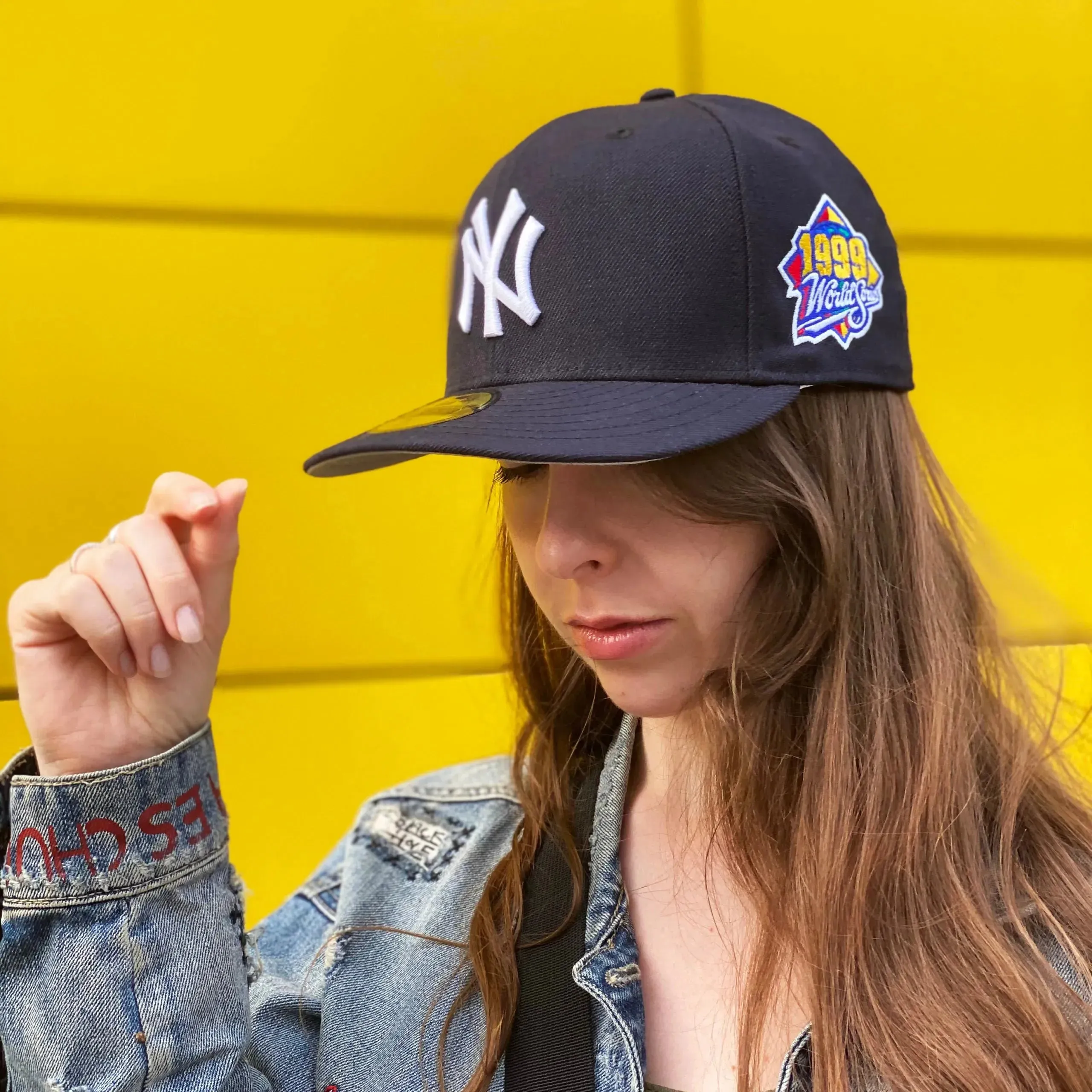 Today Only Hot Pick Best Seller Discount New Era 59Fifty Mlb New York Yankees Navy/Grey Uv Fitted Cap