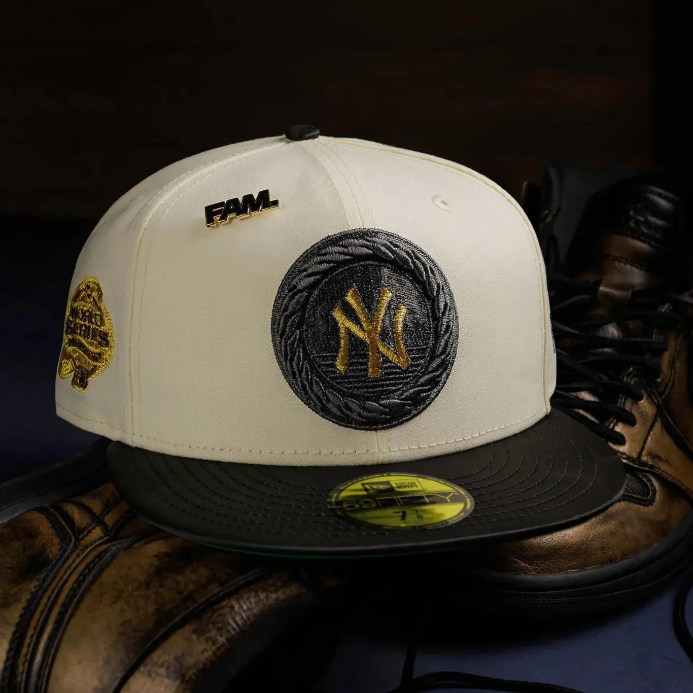Dont Miss Todays Deal Grab the Deal Now New Era 59Fifty Mlb New York Yankees World Series 100Th Anniversary Two Tone / Kelly Green Uv Fitted Cap