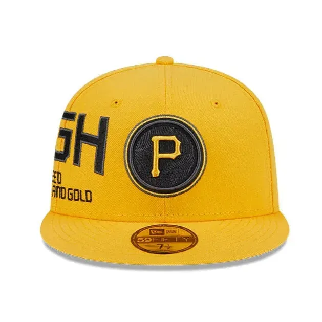 Online Exclusive Deal New Era 59Fifty Mlb Pittsburgh Pirates Citycon Yellow / Grey Uv Fitted Cap