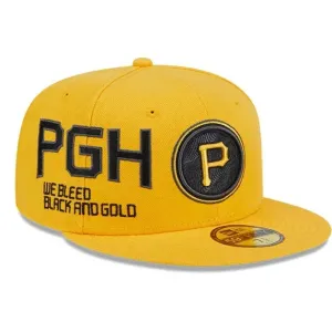 New Era 59Fifty Mlb Pittsburgh Pirates Citycon Yellow / Grey Uv Fitted Cap Shop Now & Save Limited Time Hot Deal