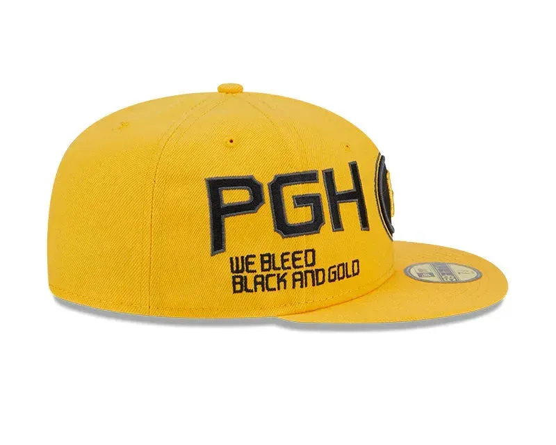 Special Price Today Best Price Today New Era 59Fifty Mlb Pittsburgh Pirates Citycon Yellow / Grey Uv Fitted Cap