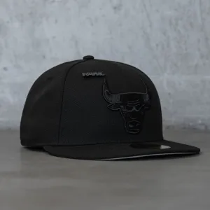 New Era 59Fifty Nba Chicago Bulls Black / Grey Uv Fitted Cap Dont Miss This Steal