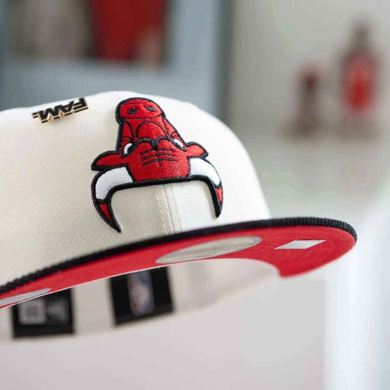 New Era 59Fifty Nba Chicago Bulls Established 1966 Two Tone / Scarlet Uv Fitted Cap Today Only Offer Hot Picks Today
