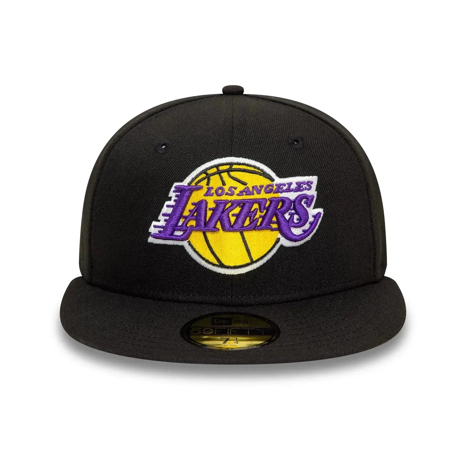 New Era 59Fifty Nba Essential Los Angeles Lakers Black Fitted Cap Limited Time Offer! Limited Time Sale