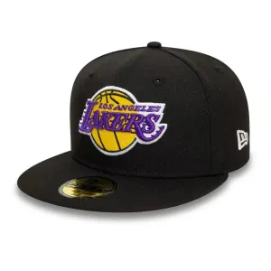 Grab It Now Limited Time Offer! New Era 59Fifty Nba Essential Los Angeles Lakers Black Fitted Cap