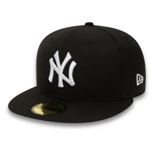 Grab It Now New Era 59Fifty New York Yankees Black / White Fitted Cap