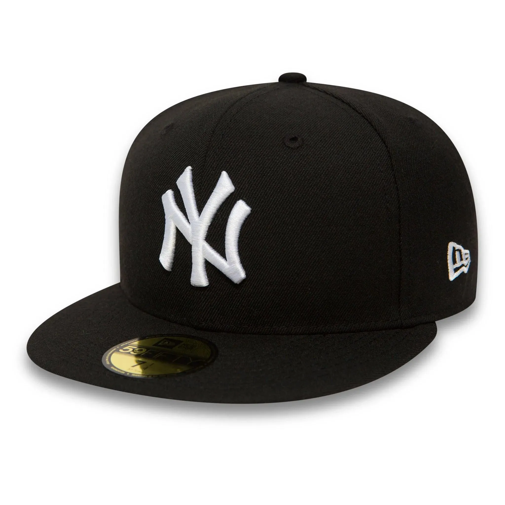Grab It Now New Era 59Fifty New York Yankees Black / White Fitted Cap