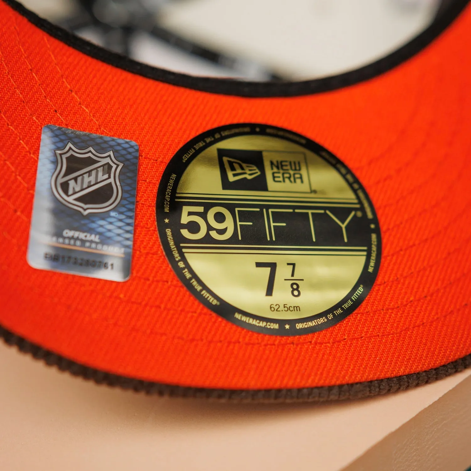 New Era 59Fifty Nhl Detroit Red Wings Inaugural Season 1926 Two Tone / Orange Uv Fitted Cap Limited Edition Offer