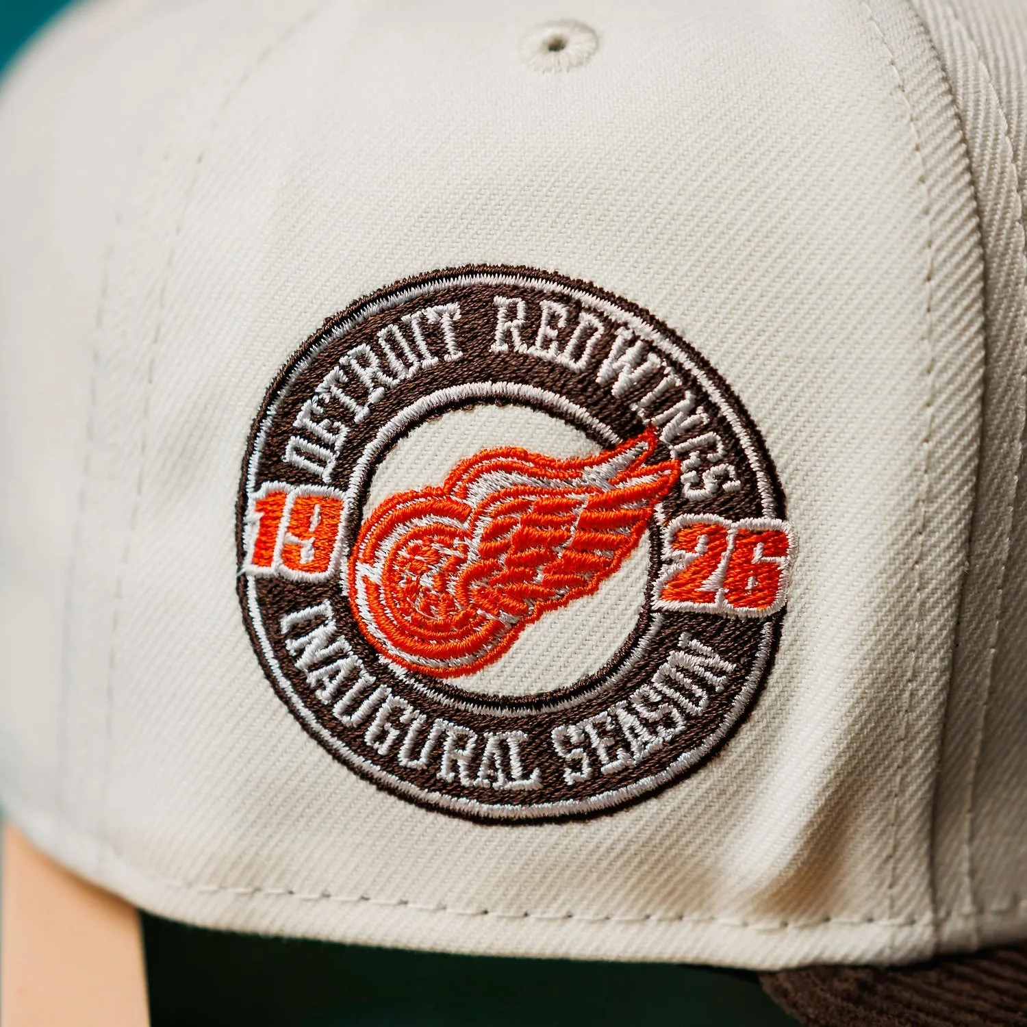 New Era 59Fifty Nhl Detroit Red Wings Inaugural Season 1926 Two Tone / Orange Uv Fitted Cap Trending Savings Now