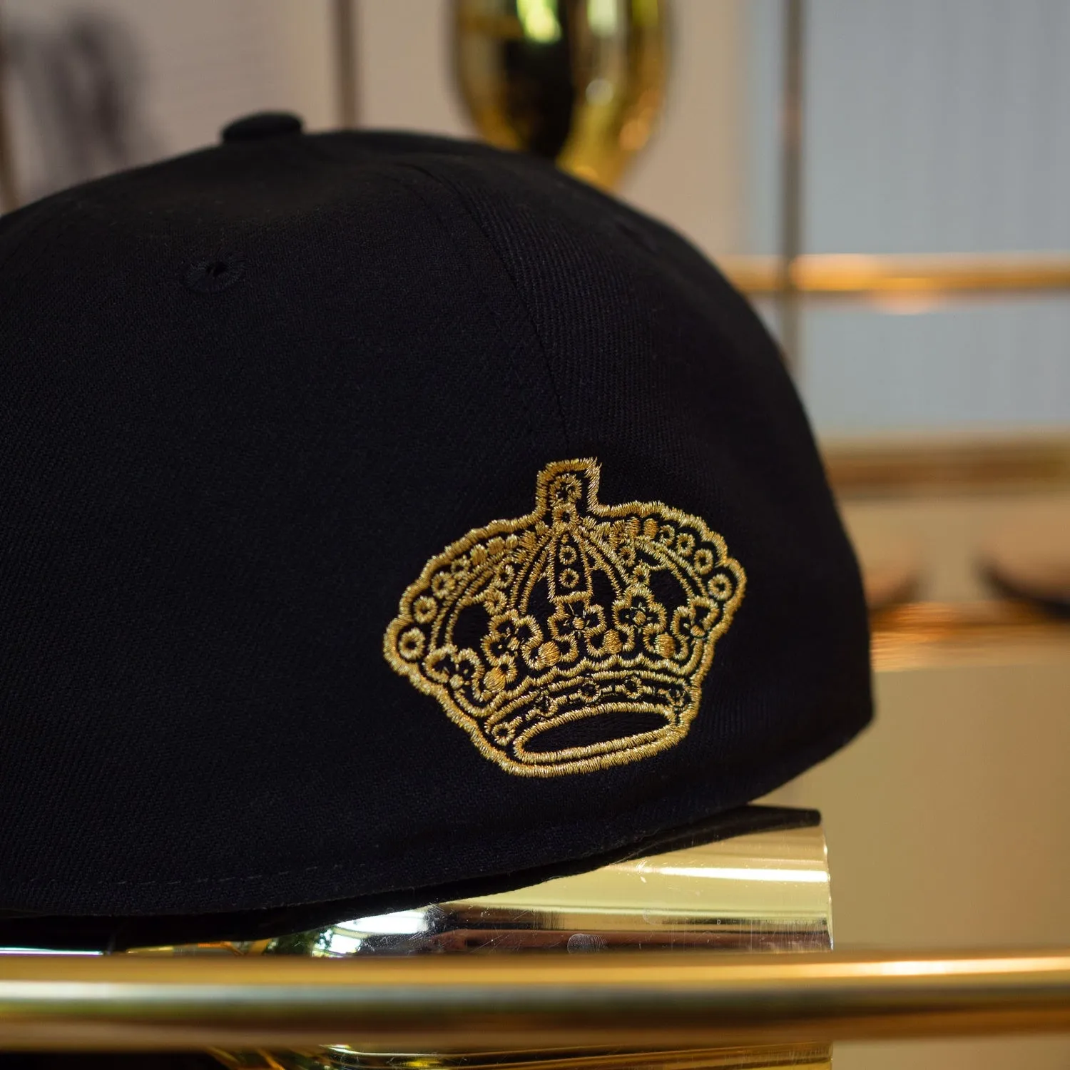 Hot Offer Frenzy New Era 59Fifty Nhl Los Angeles Kings Black / Grey Uv Fitted Cap