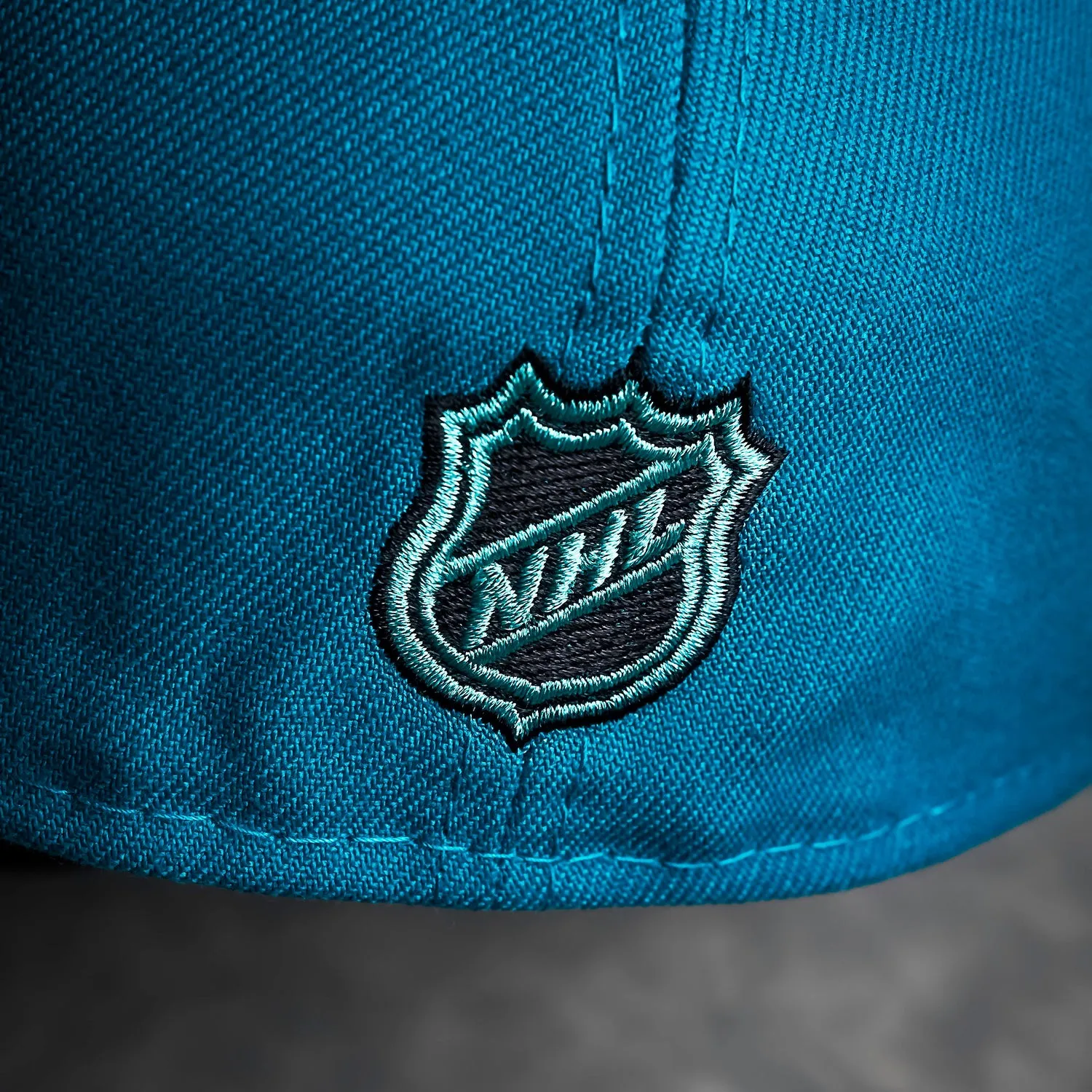 Flash Discount Today Deal of the Day New Era 59Fifty Nhl San Jose Sharks Aqua / Gray Uv Fitted Cap