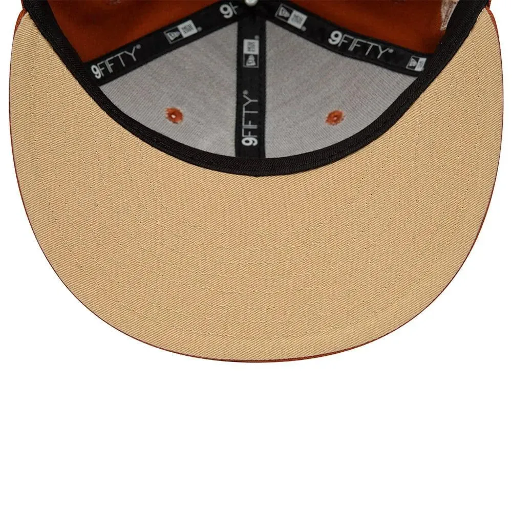 New Era 9Fifty Side Patch Los Angeles Dodgers Rust Snapback Save More Now Clearance Event Today