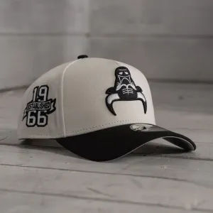Flash Pick Today New Era 9Forty A-Frame Mlb Chicago Bulls Established 1966 Two Tone / Grey Uv Snapback Cap