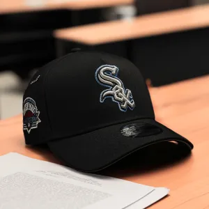 New Era 9Forty A-Frame Mlb Chicago White Sox Black / Gray Uv Snapback Gift Ideas Galore
