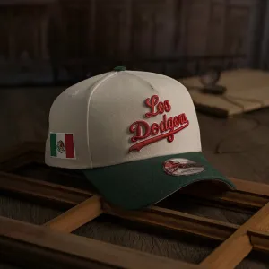 Shop Today & Save New Era 9Forty A-Frame Mlb Los Dodgers Two Tone/Grey Uv Snapback