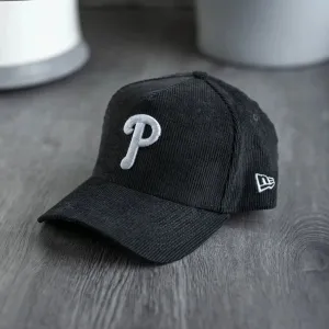 Todays Best Deal New Era 9Forty A-Frame Mlb Philadelphia Phillies Black Cord / Kelly Green Uv Snapback