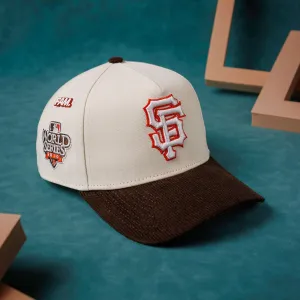 Hot Pick Sale New Era 9Forty A-Frame Mlb San Francisco Giants World Series 2010 Two Tone / Orange Uv Snapback