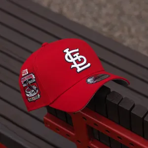New Era 9Forty A-Frame Mlb St. Louis Cardinals Busch Stadium Scarlet / Gray Uv Snapback Limited Edition Offer