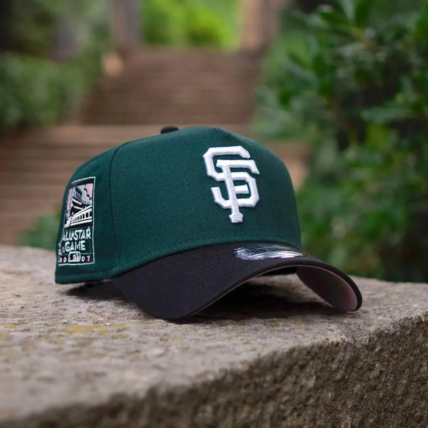New Era 9Forty A-Frame San Francisco Giants All Star Game 2007 Two Tone / Pink Uv Snapback Must-Have Steals