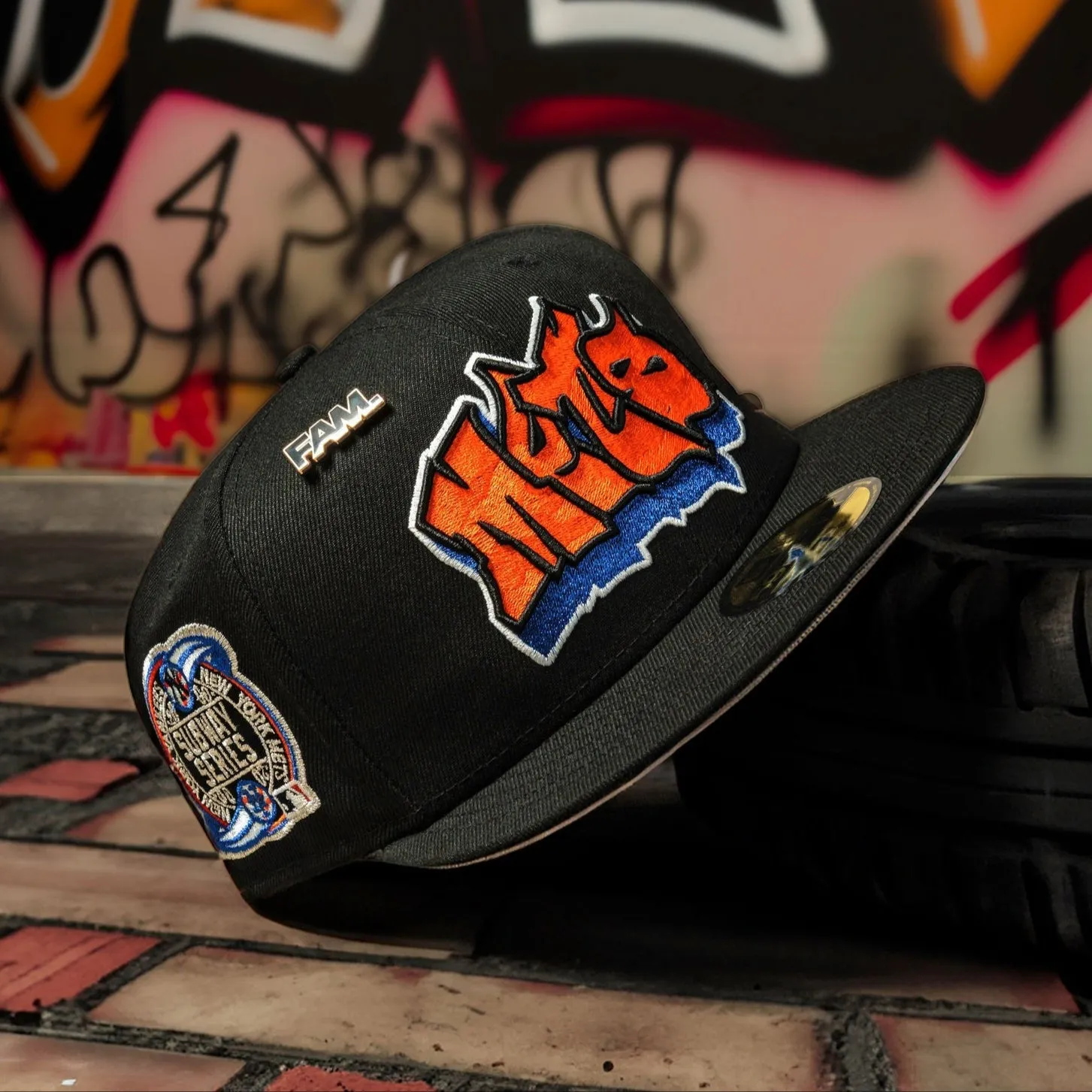New York Mets Mlb Black Gray Uv / New Era 59Fifty Fitted Cap Big Hot Sale