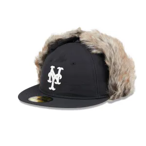 Hot Clearance Now New York Mets Mlb Black Retro Crown / New Era 59Fifty Fitted Cap