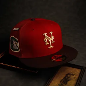 New York Mets Red Kelly Green Uv / New Era 59Fifty Fitted Cap Shop & Grab Savings