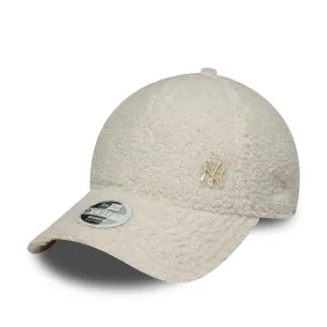 Limited Offer Alert Exclusive Online Discount New York Yankees Mlb Borg Cream / New Era 9Forty Womens Cap