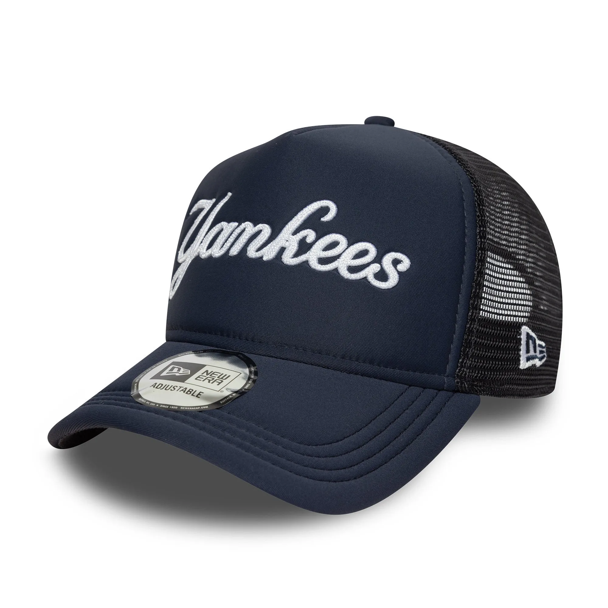 Instant Deal Today New York Yankees Mlb Navy Black Uv / New Era A-Frame Trucker