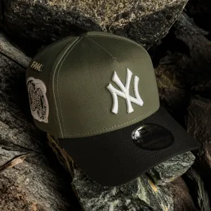 New York Yankees Mlb Olive Gray Uv / New Era 9Forty A-Frame Dont Miss Hot Deals