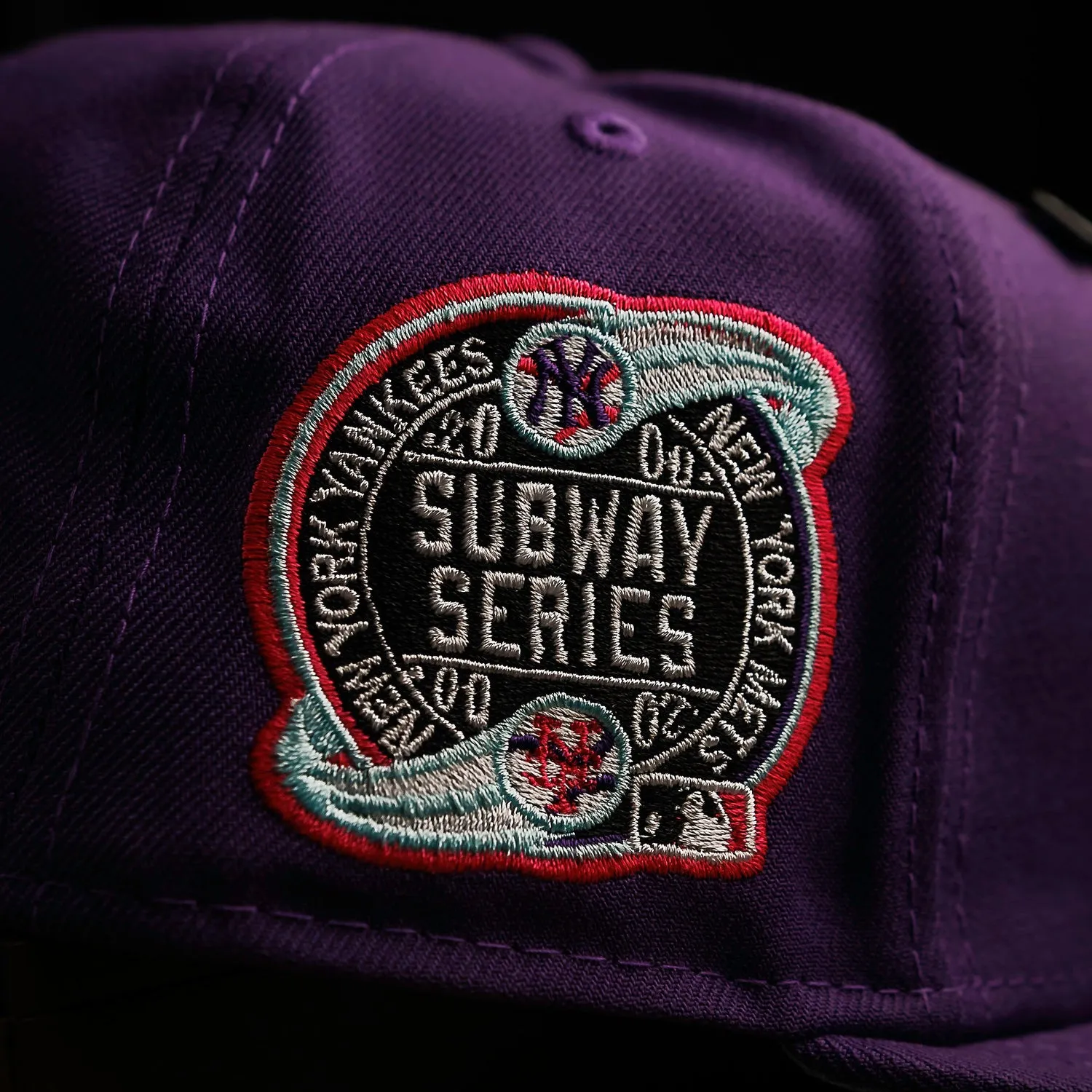Mega Savings Now New York Yankees Mlb Purple Blue Uv / New Era 59Fifty Fitted Cap