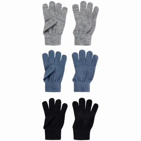 Limited Time Offer! Name It Bering Sea Gloves Magic 3-Pack Noos