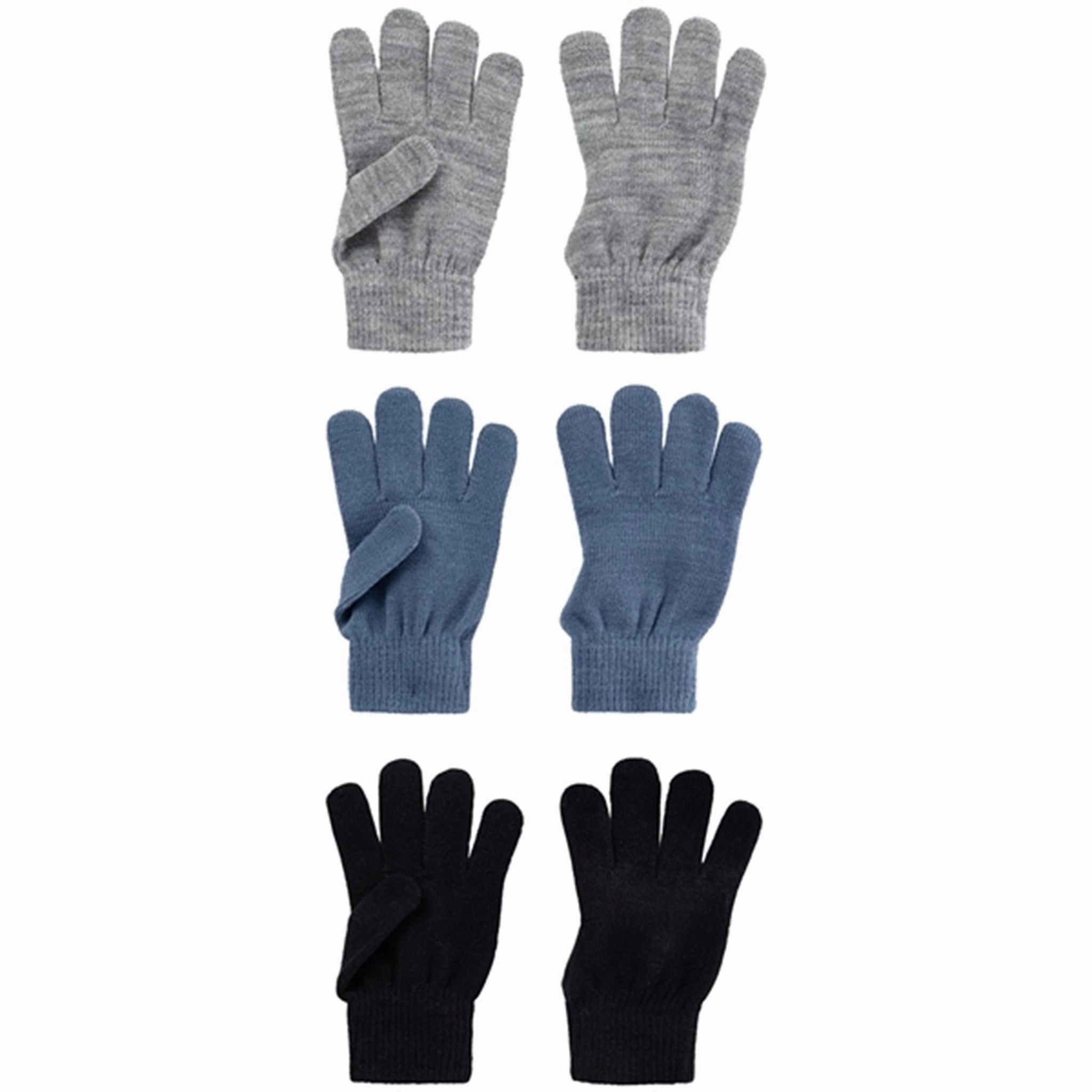 Limited Time Offer! Name It Bering Sea Gloves Magic 3-Pack Noos