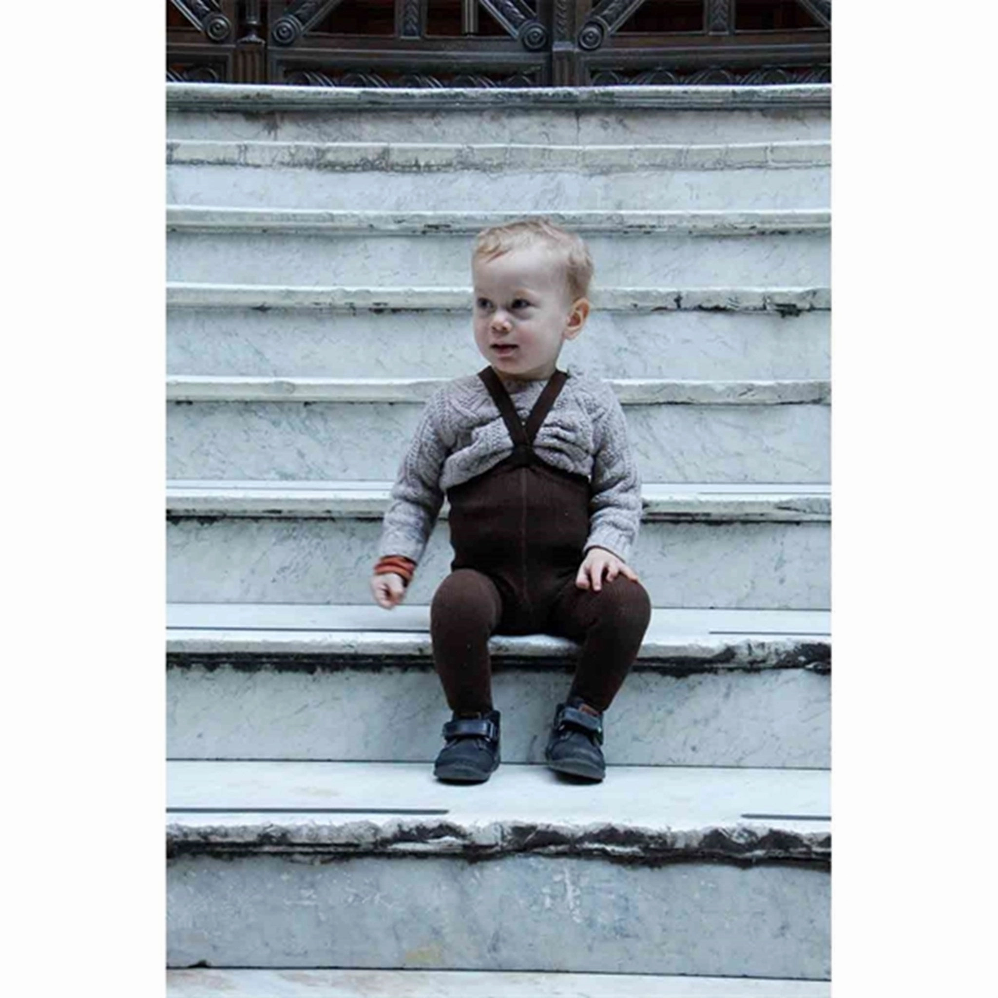 Silly Silas Footed Tights Chocolate Brown Shop Now & Save