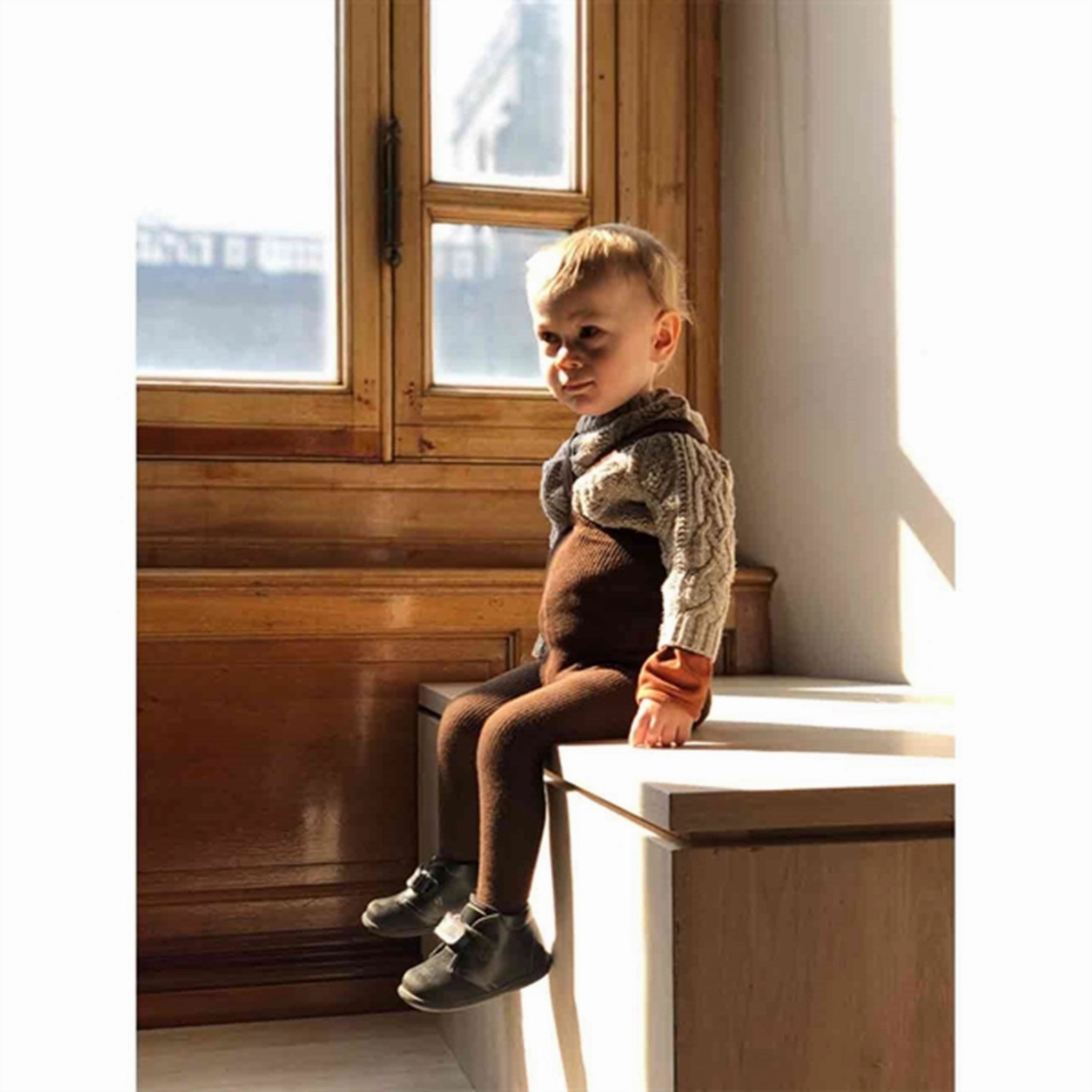 Silly Silas Footed Tights Chocolate Brown Biggest Savings Now Must-Have Deals
