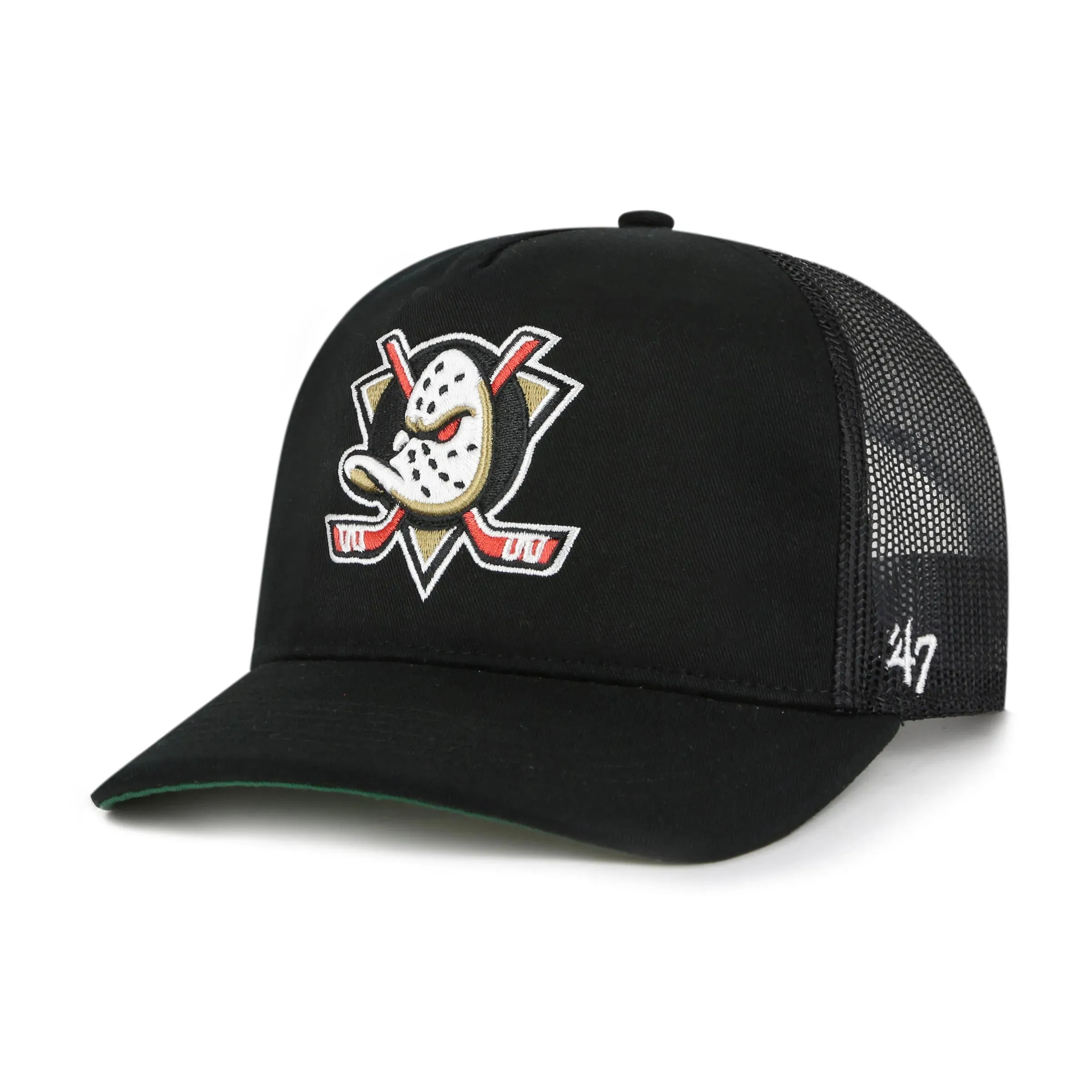 Nhl Anaheim Ducks Mesh '47 Hitch Black Cap Sale Ending Soon