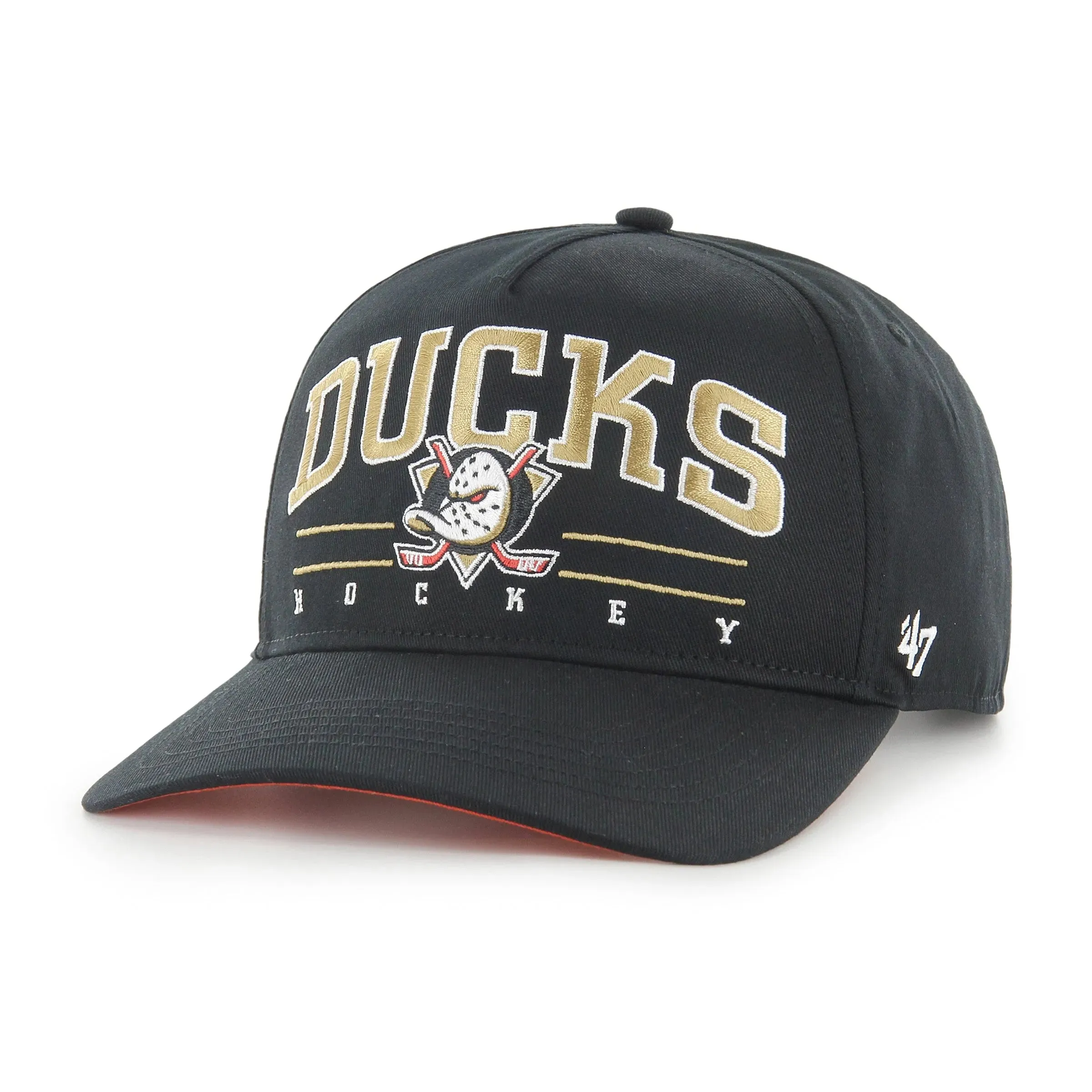 Shop & Save Big Nhl Anaheim Ducks Roscoe '47 Hitch Black Cap