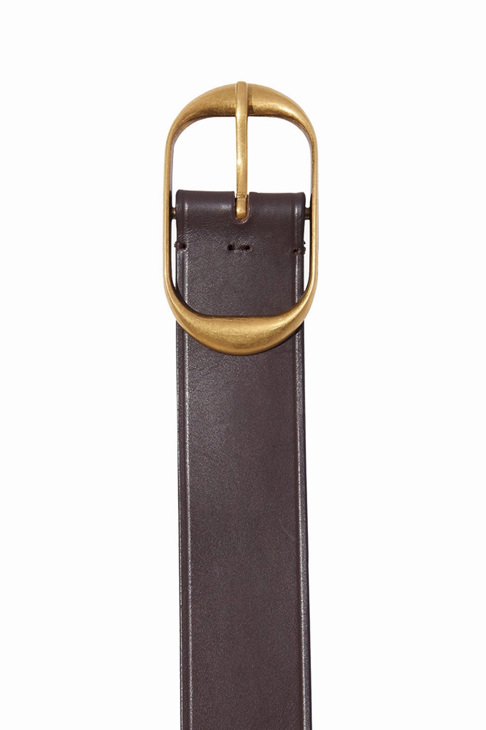 Todays Best Deal Shop Smart & Save Nili Belt In Dark Brown With Antique Brass Buckle