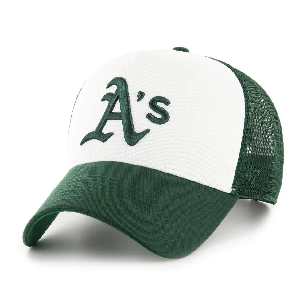 Clearance Sale Now Shop the Best Deals Oakland Athletics White/Dark Green Ballpark Mesh Tt 47 Offside Dt