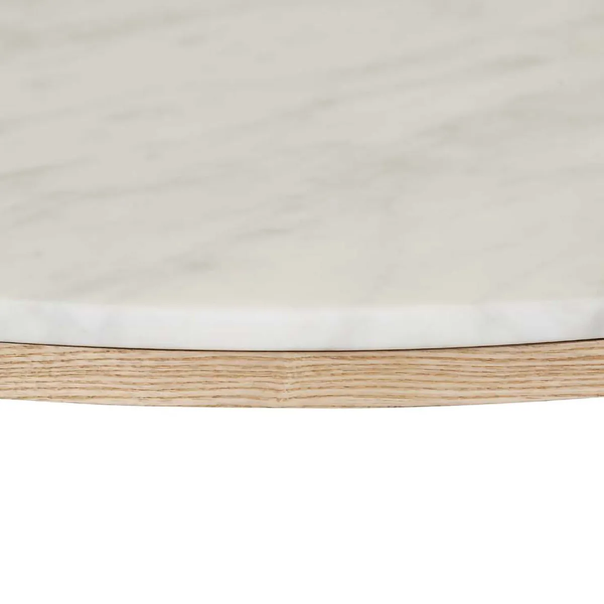 Oberon Crescent Marble Coffee Table