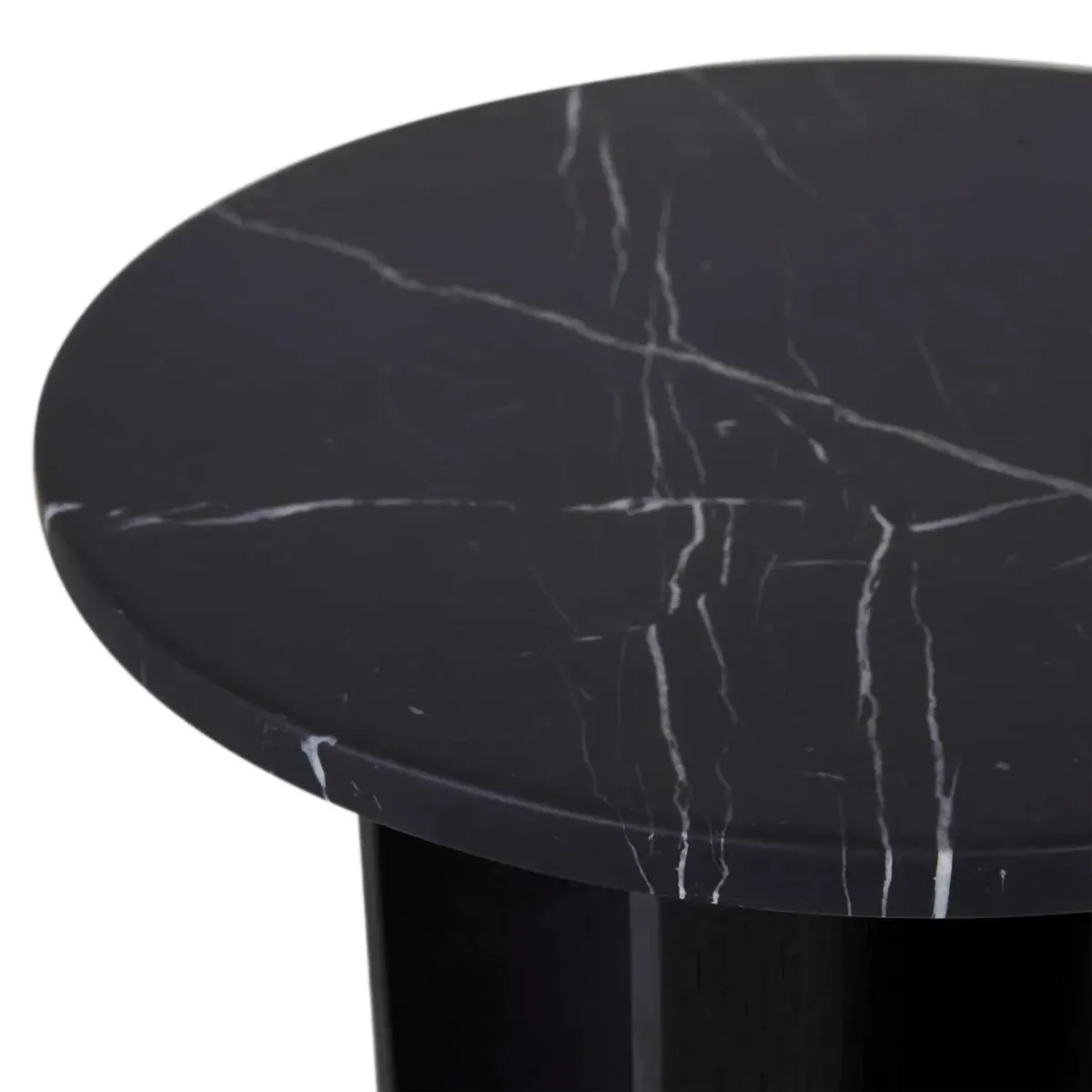 Oberon Eclipse Marble Side Table