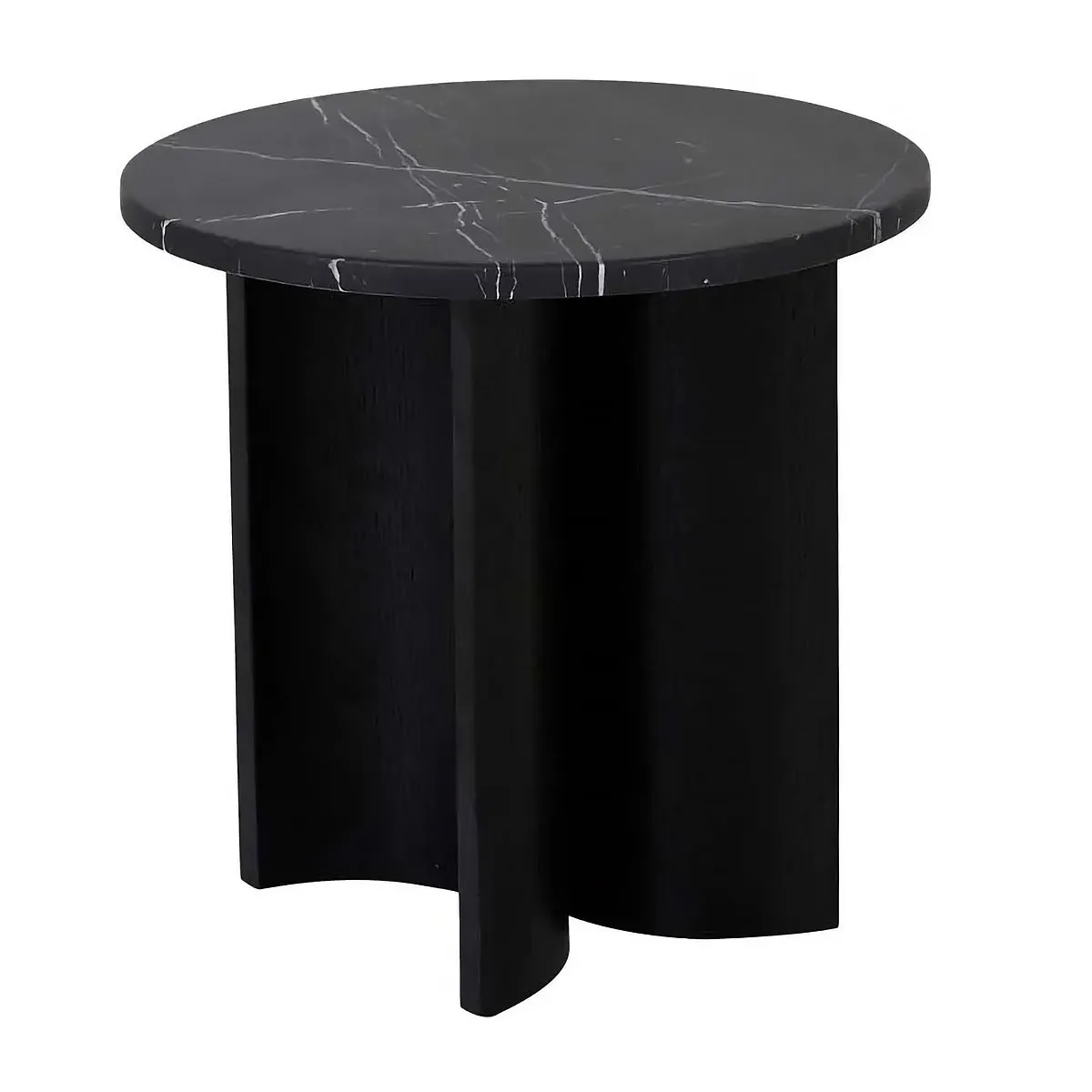 Oberon Eclipse Marble Side Table