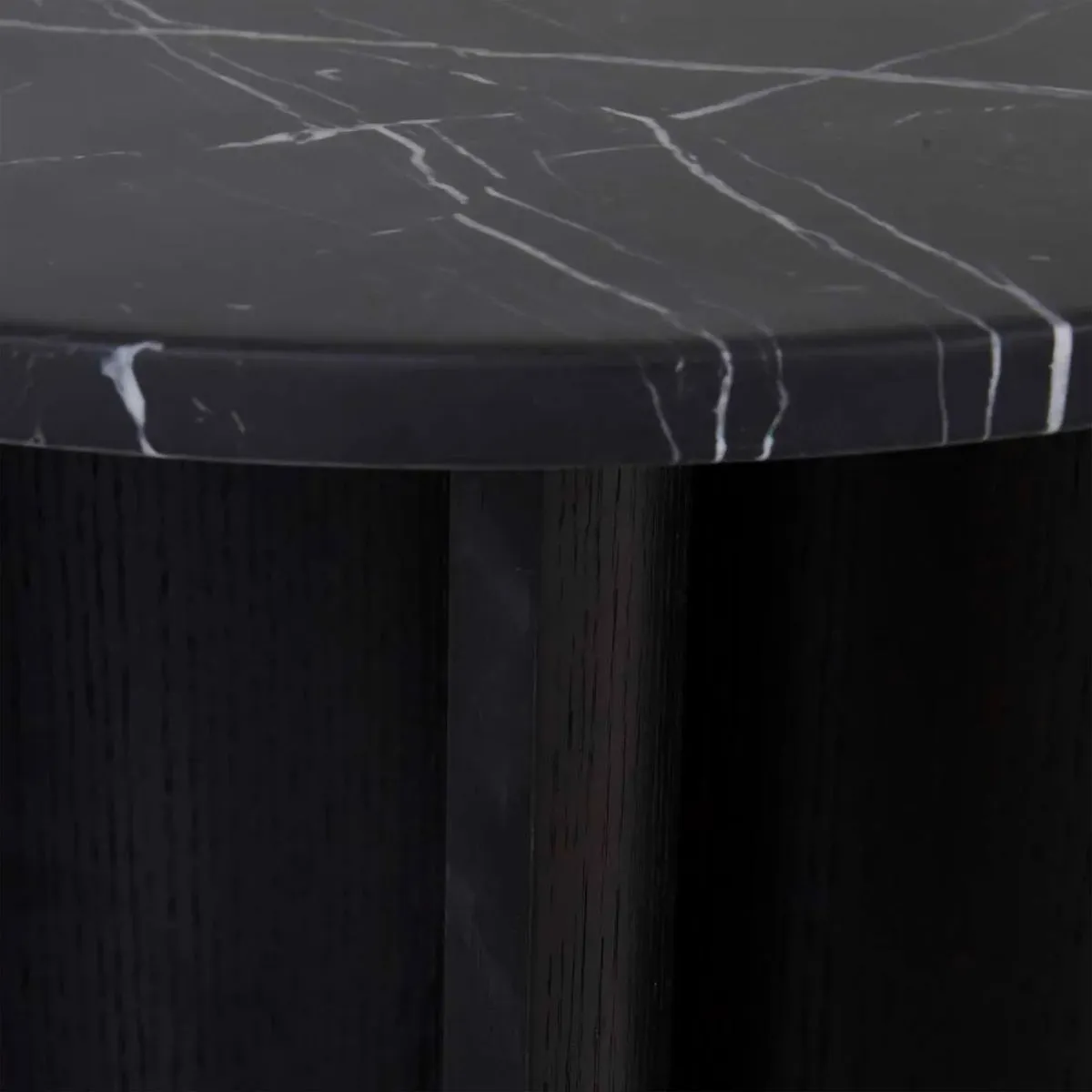 Oberon Eclipse Marble Side Table
