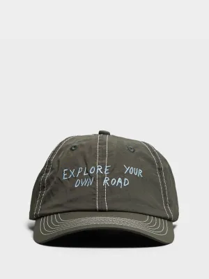 Save Big Today Off-Race Cap In Dark Olive