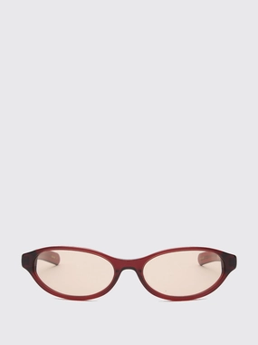 Trending Offer Today Olympia Sunglasses In Crystal Burgundy And Solid Peach Lens