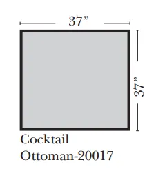 Omnia - Concord - Cocktail Ottoman