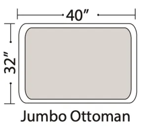 Omnia - Torre - Jumbo Ottoman