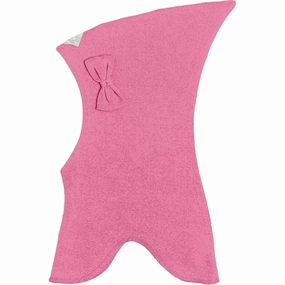 Racing Kids Nisse Balaclava With Bow 2-Layer Pink Unmissable Deal Today